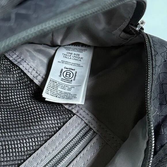 ATHLETA LARGE Excursion Waist Bag CONVERTIBLE Crossbody Fanny Pack Power of She - Picture 10 of 13